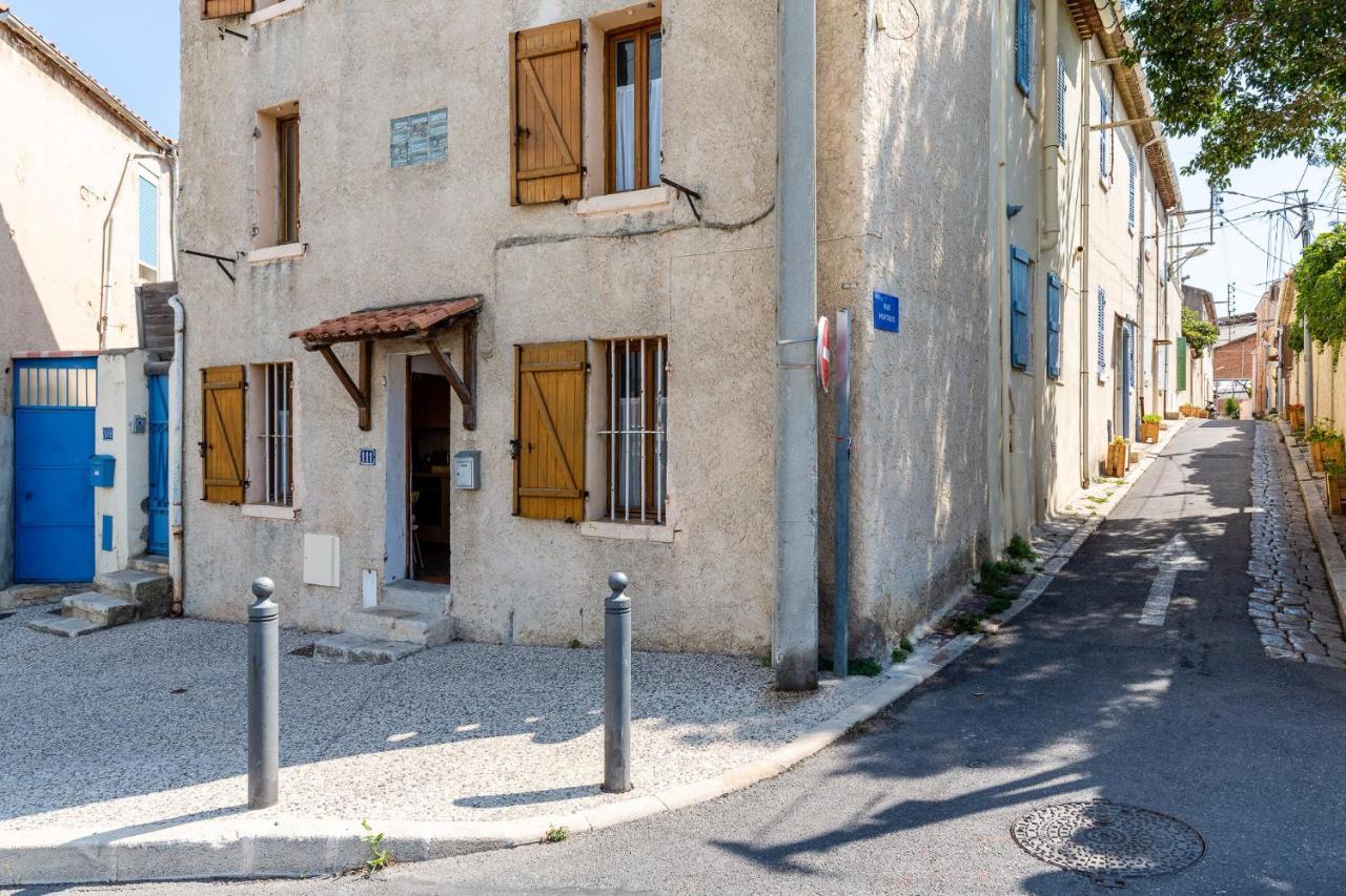 The Crew House La Ciotat - Maison De Pecheur En Triplex 3 Chambres Et Box Privatif Au Dessus Du Vieux Port Exteriör bild
