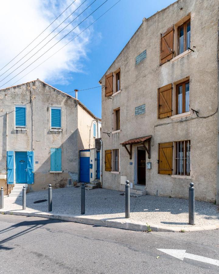 The Crew House La Ciotat - Maison De Pecheur En Triplex 3 Chambres Et Box Privatif Au Dessus Du Vieux Port Exteriör bild
