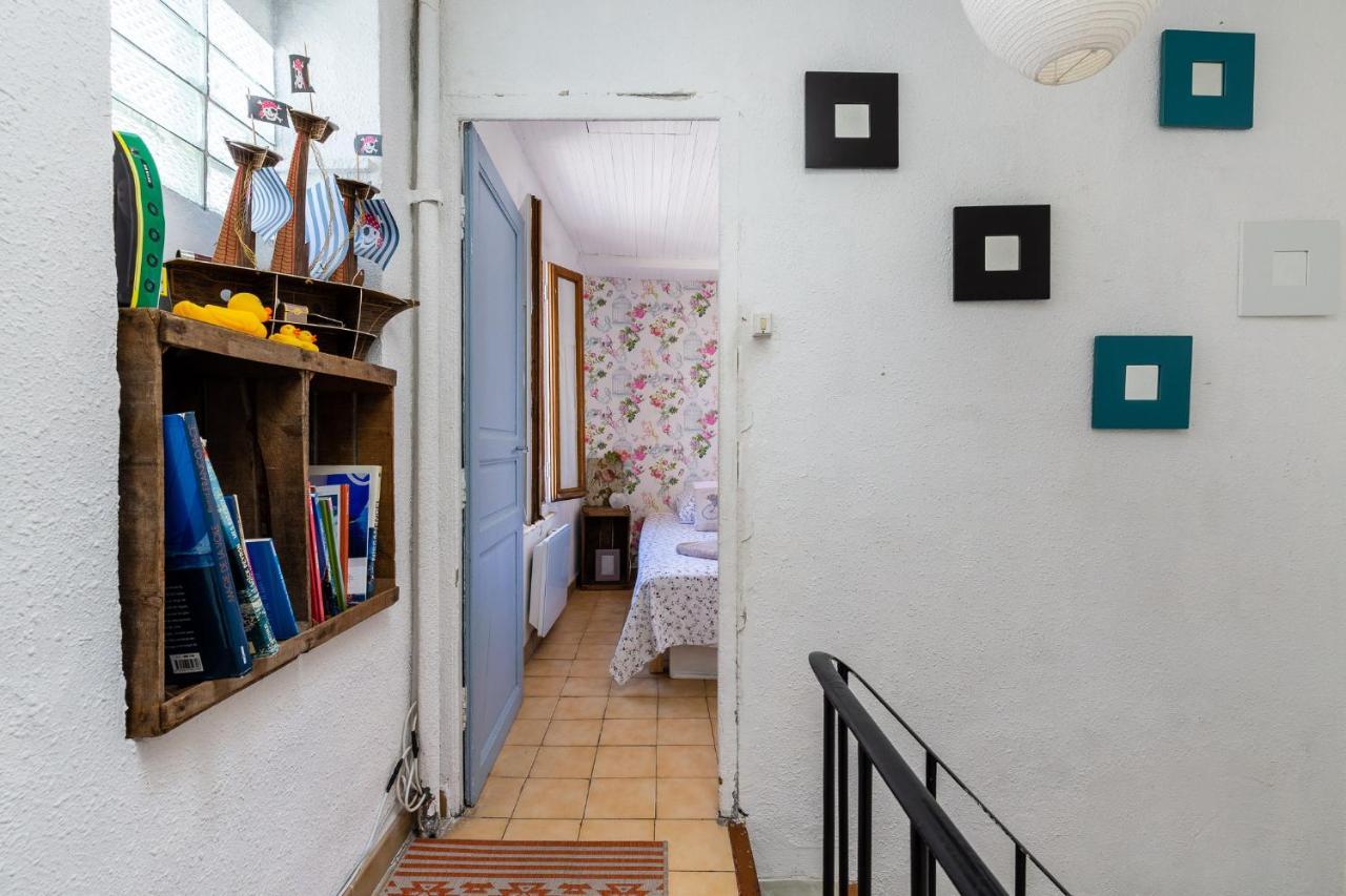 The Crew House La Ciotat - Maison De Pecheur En Triplex 3 Chambres Et Box Privatif Au Dessus Du Vieux Port Exteriör bild